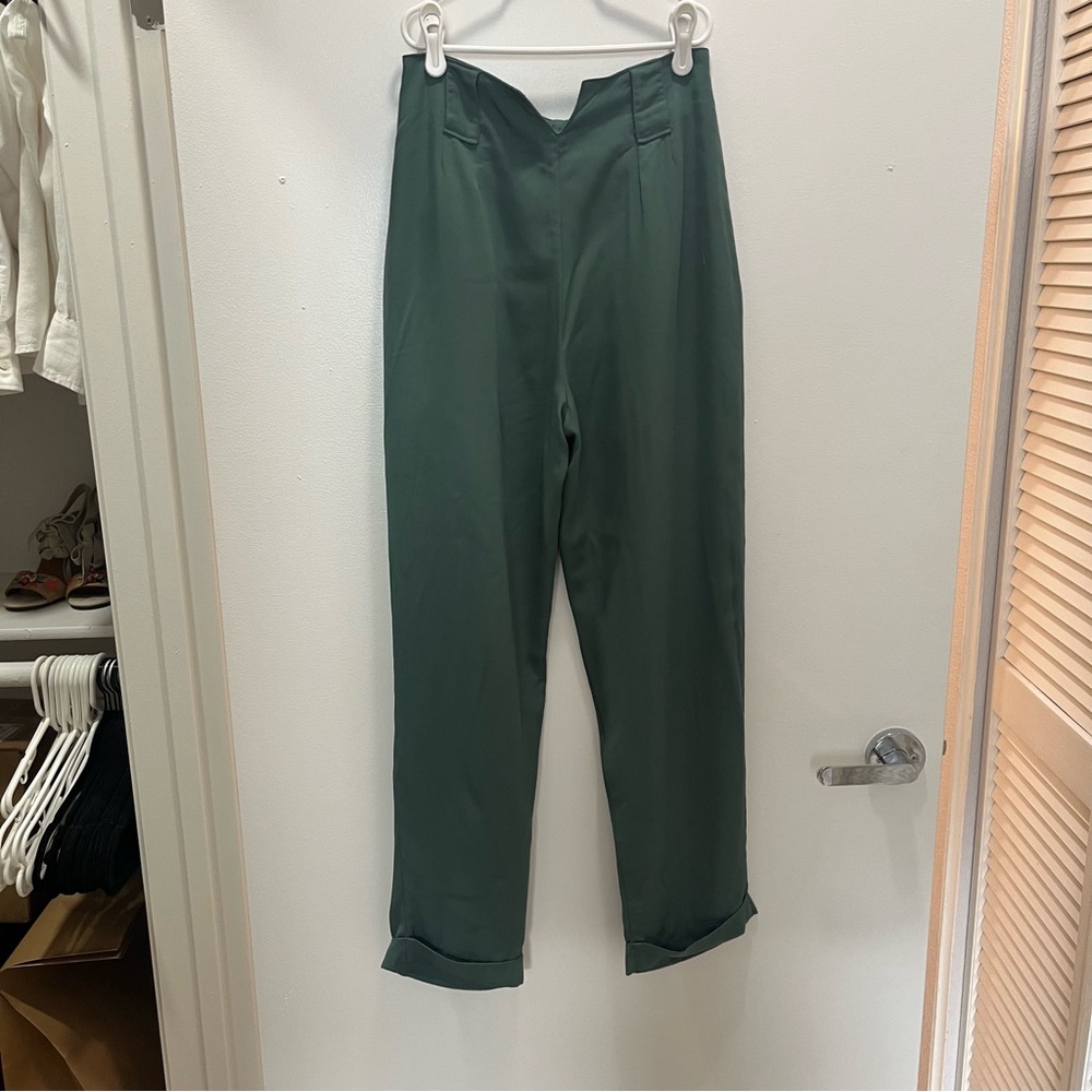 NA NIN Townes Trousers in Vintage Wash Modal Topiary XS - Picture 9 of 13